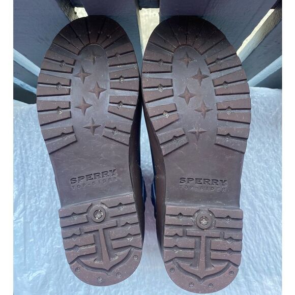 SPERRY Women's Waterproof Rubber Gray Boots Sz 8 - Picture 4 of 11